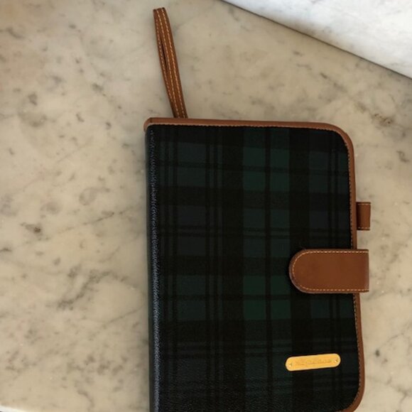 RALPH LAUREN POLO Blackwatch Agenda Organizer Planner Vintage RARE - Picture 4 of 17